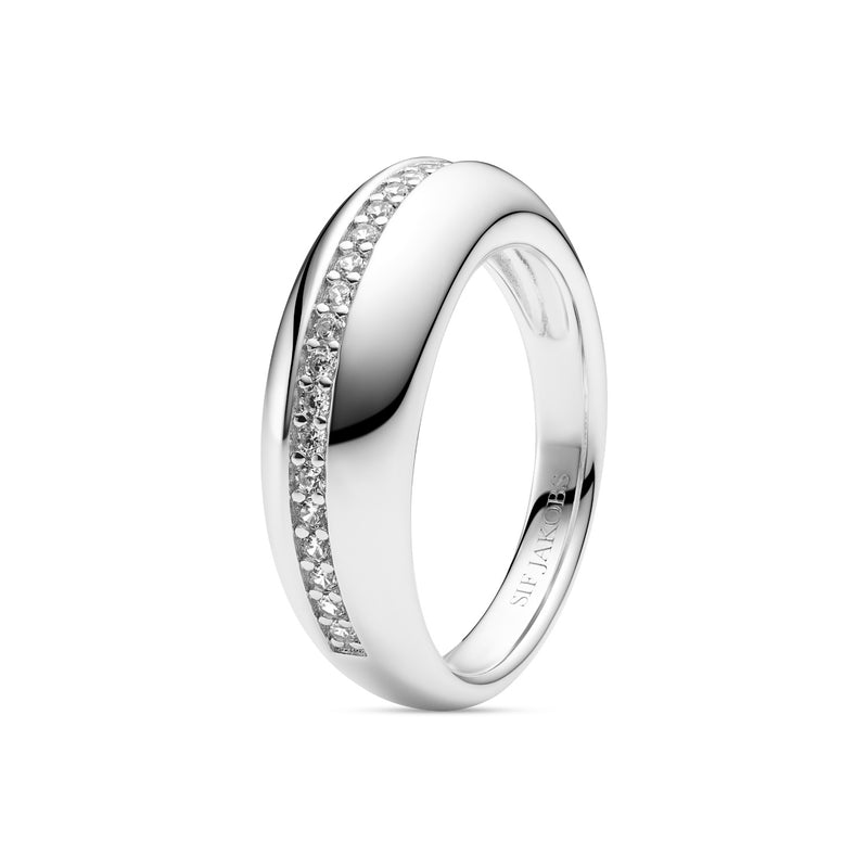 Sif Jakobs 925 Sterling Zilveren Palermo Ring SJ-R2588-CZ-52-zoom-