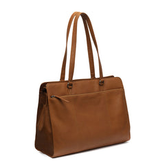 The Chesterfield Brand Fidenza Cognac Laptop Bag C38.020631