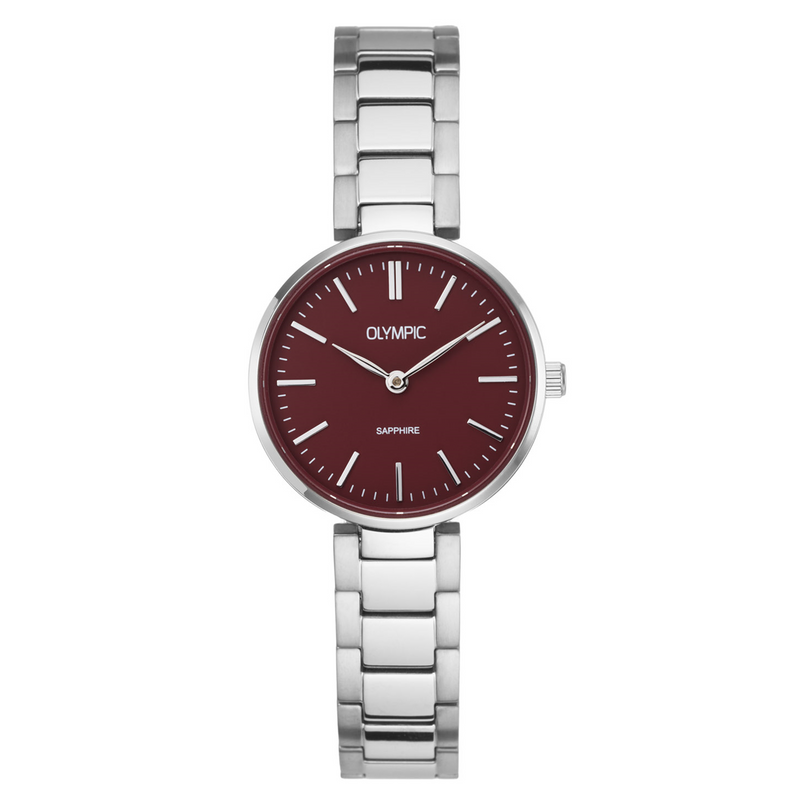 Olympic Titanium Grijs Dameshorloge OL80DTT001-zoom-