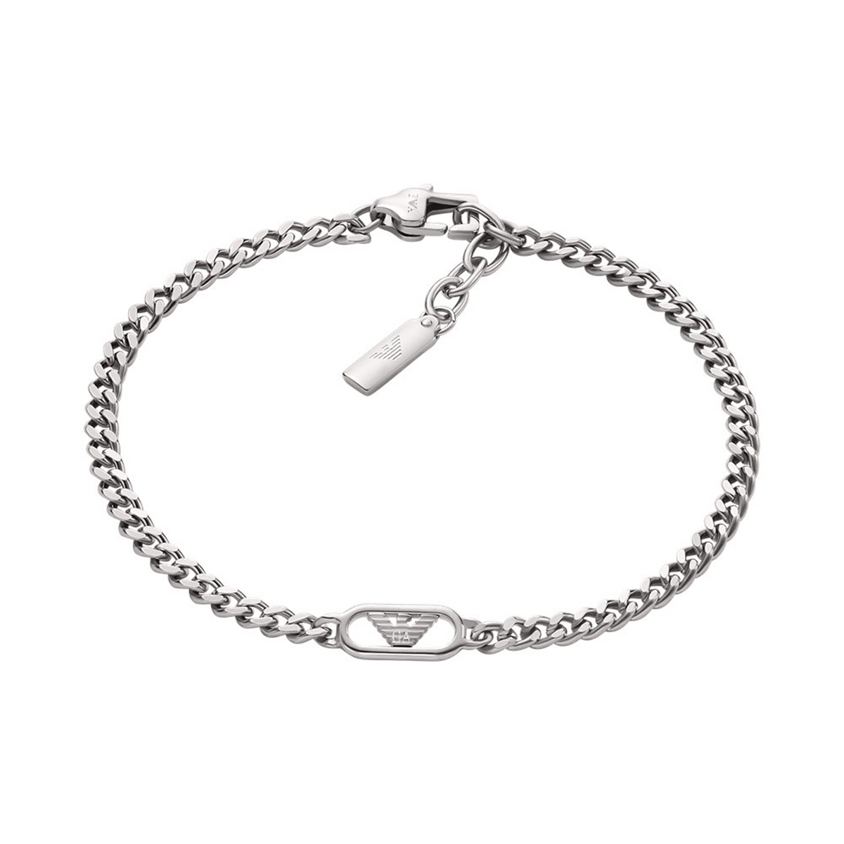 Emporio Armani Silver Stainless Steel Bracelet EGS3247040