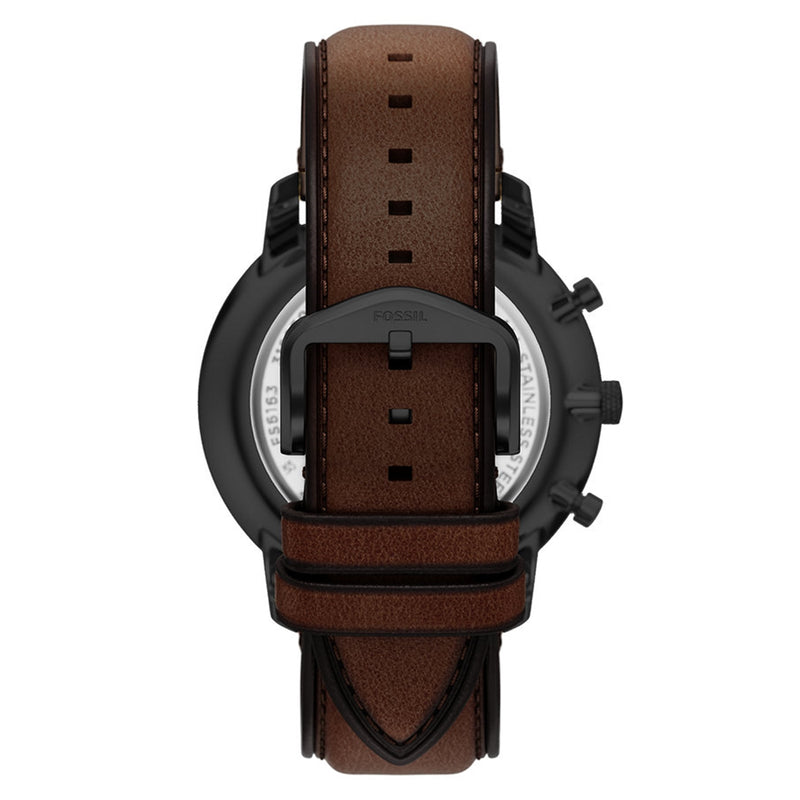 Fossil Neutra Round Black Dial Watch FS6163-zoom-