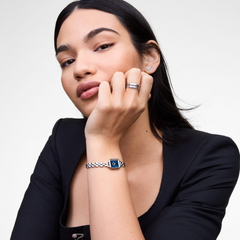 Daniel Wellington Petite & Quadro Mini Arch Blue Arctic Women's Watch DW00100846