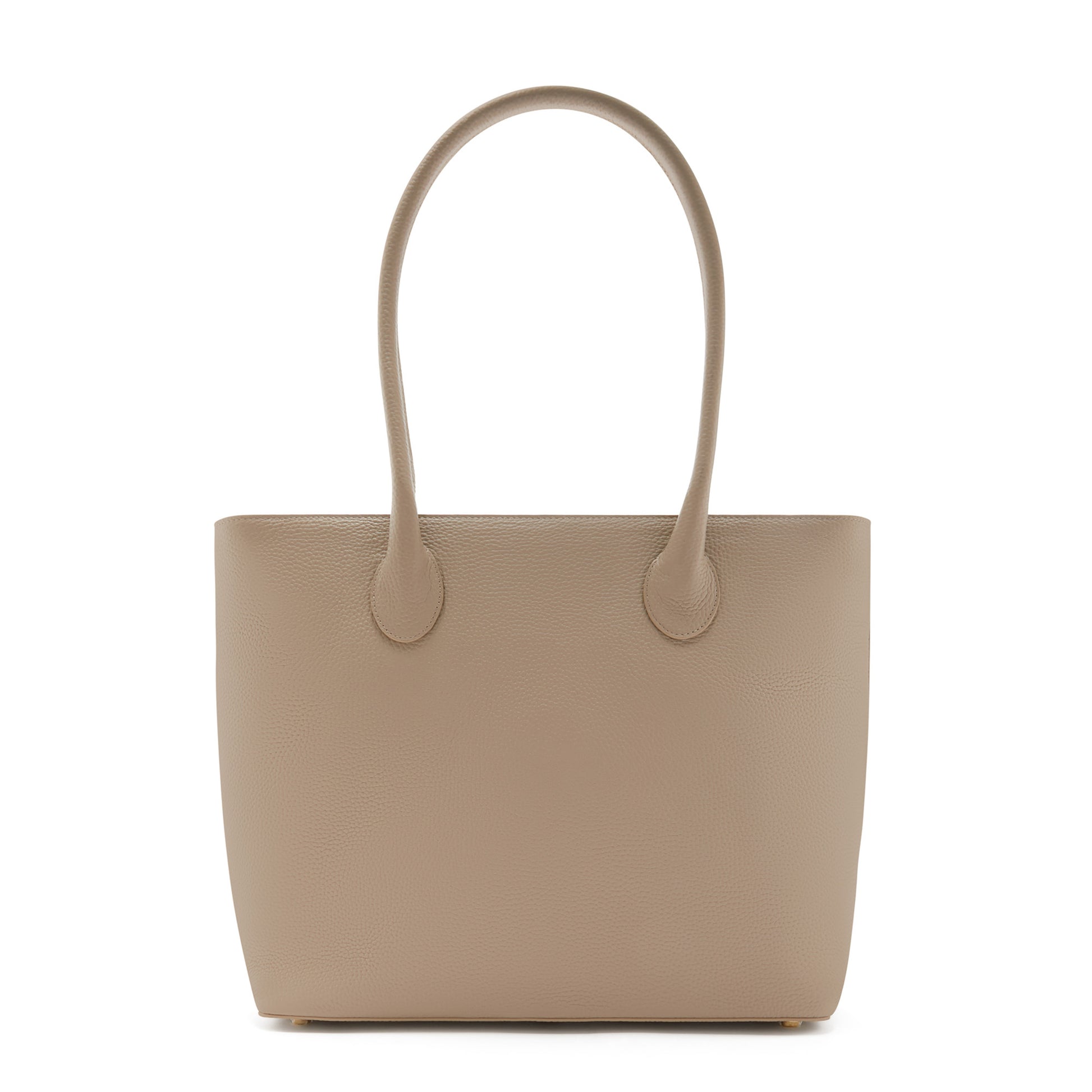 Isabel Bernard Honoré Lysanne Taupe Calfskin Shopper IB25023