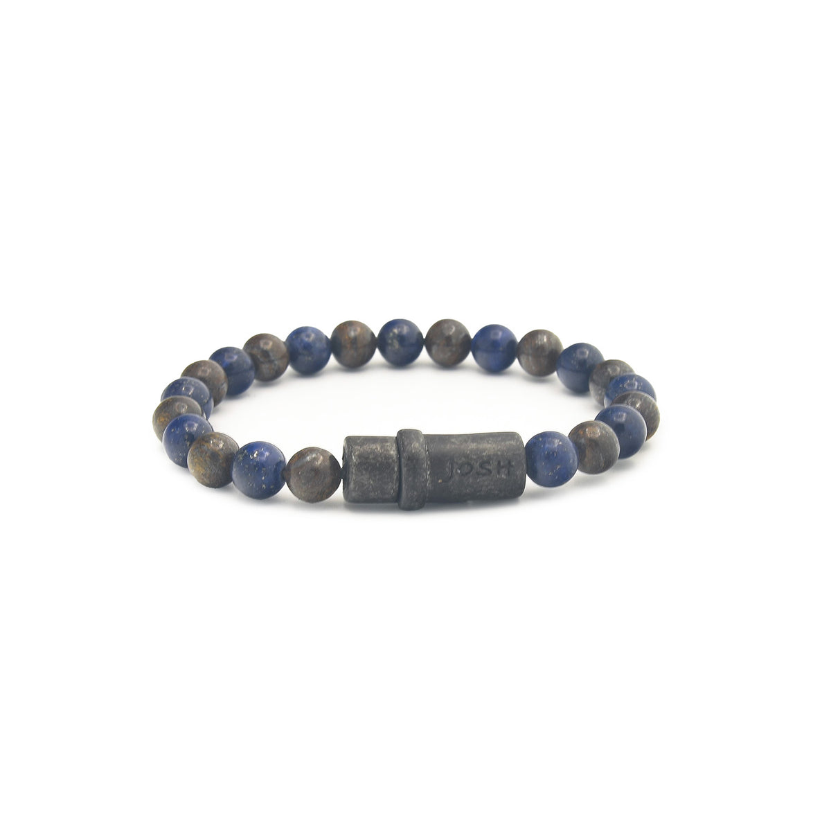 Josh Natural stone Bracelet 09285-BRA-VB/LAPISBR/L-1