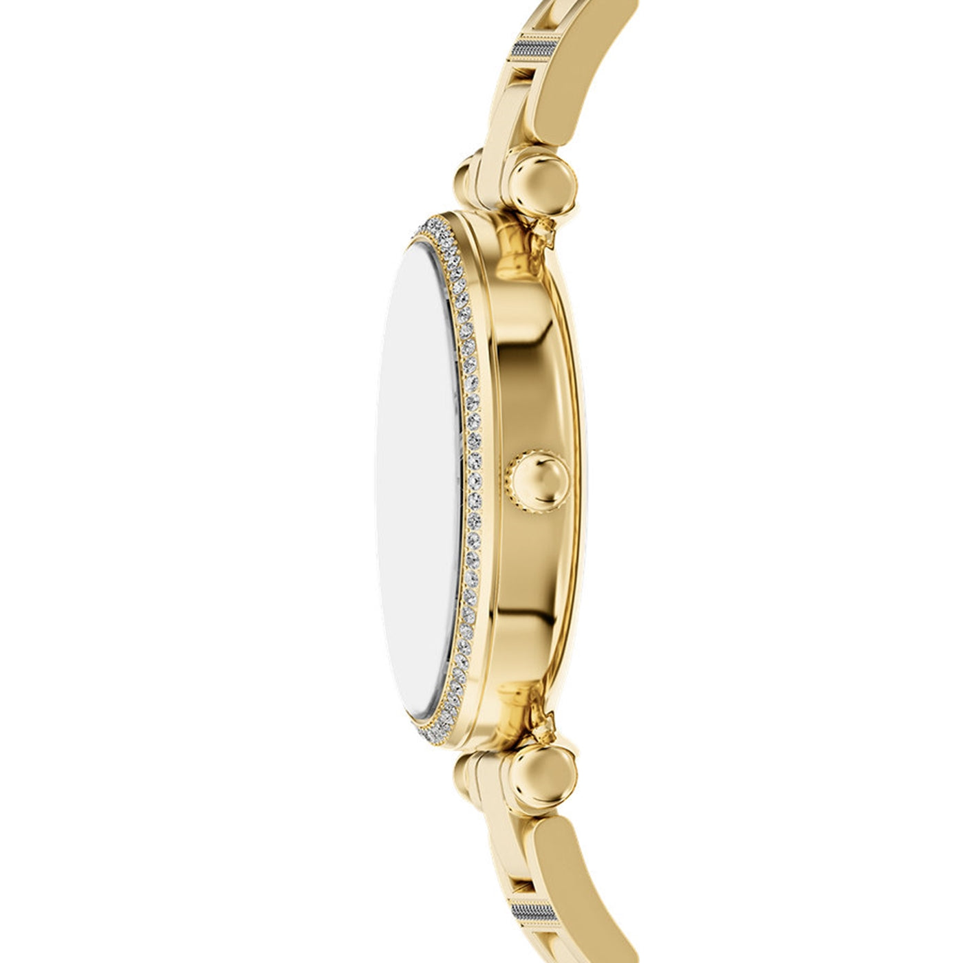 Fossil Carlie Round Gold Dial Watch ES5465