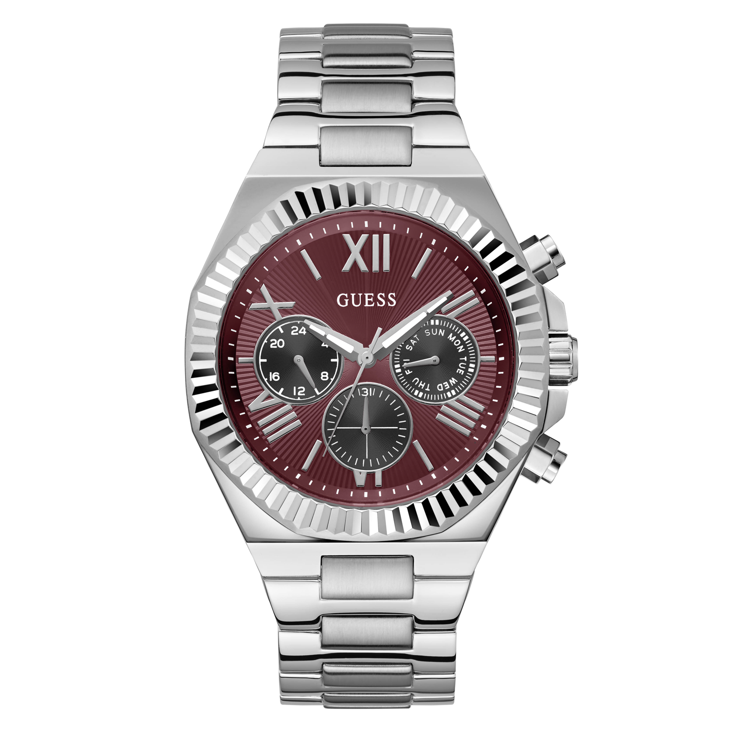 Guess Equity Bordeaux Men's Watch GW0703G7
