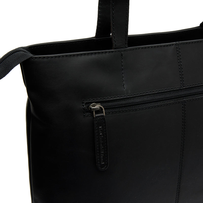 The Chesterfield Brand Wax Pull Up Emilia Black Shopper C38.021000-zoom-