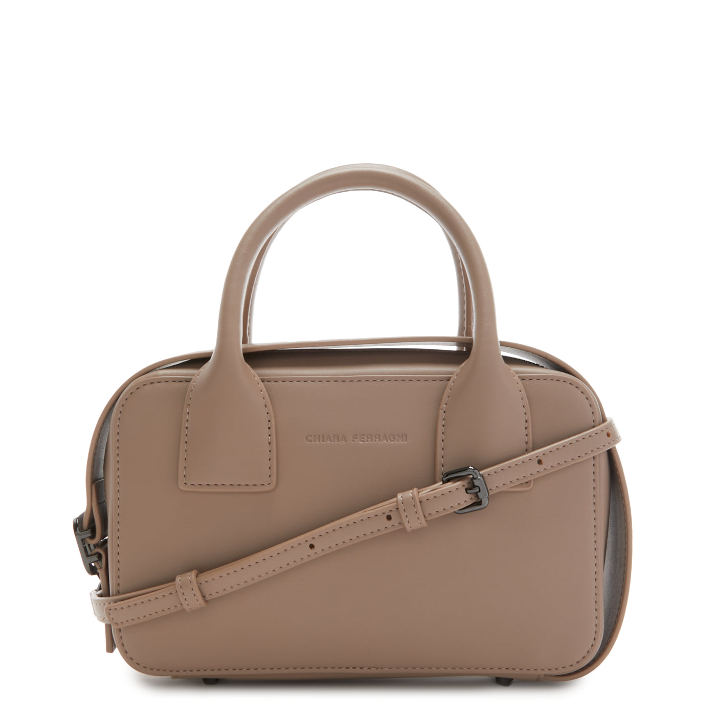 Chiara Ferragni Eyelike Brown Crossbody Bag 75SB4BBC-ZS517-706