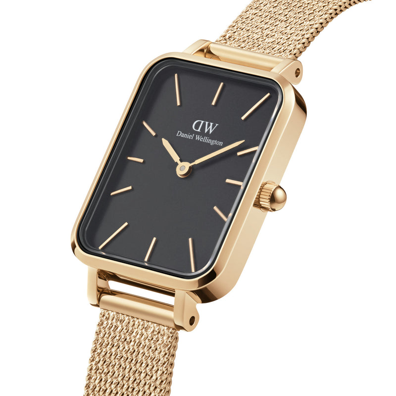 Daniel Wellington Quadro Gold Women's Watch DW00100557-zoom-