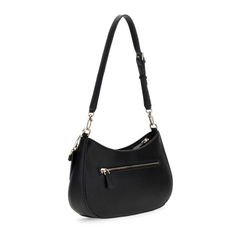Guess Noelle Black Top Zip Shoulder Bag HWZG96-72180-BLA