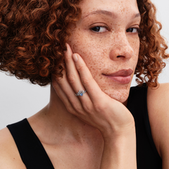 Pandora Disney 925 Sterling Silver Frozen Queen Elsa Tiara Ring 194134C01-54