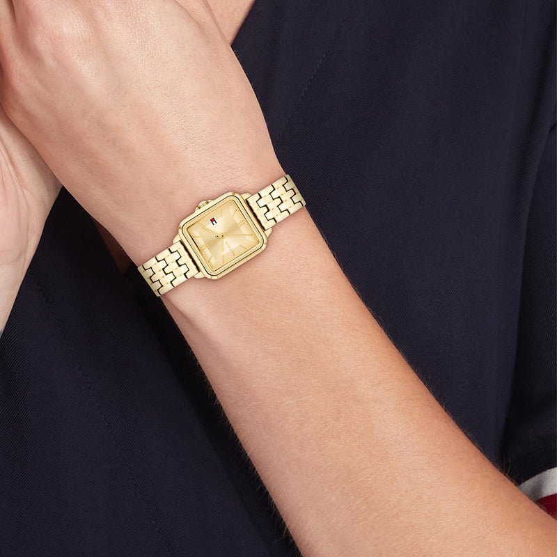 Tommy Hilfiger Gouden Dameshorloge TH1782832-zoom-