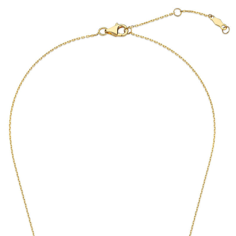 Isabel Bernard De La Paix Inaya 14 Karaat Gouden Collier | Diamant 0.03 ct | IBD350019-zoom-