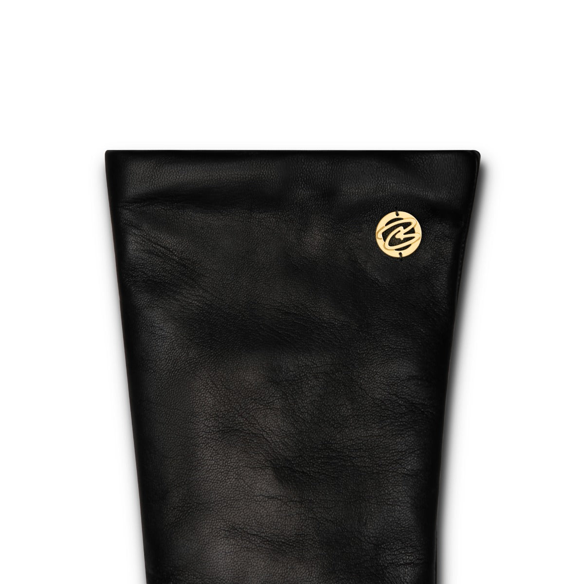 Isabel Bernard Honoré Eleanor black goatskin leather gloves IB67000-301-