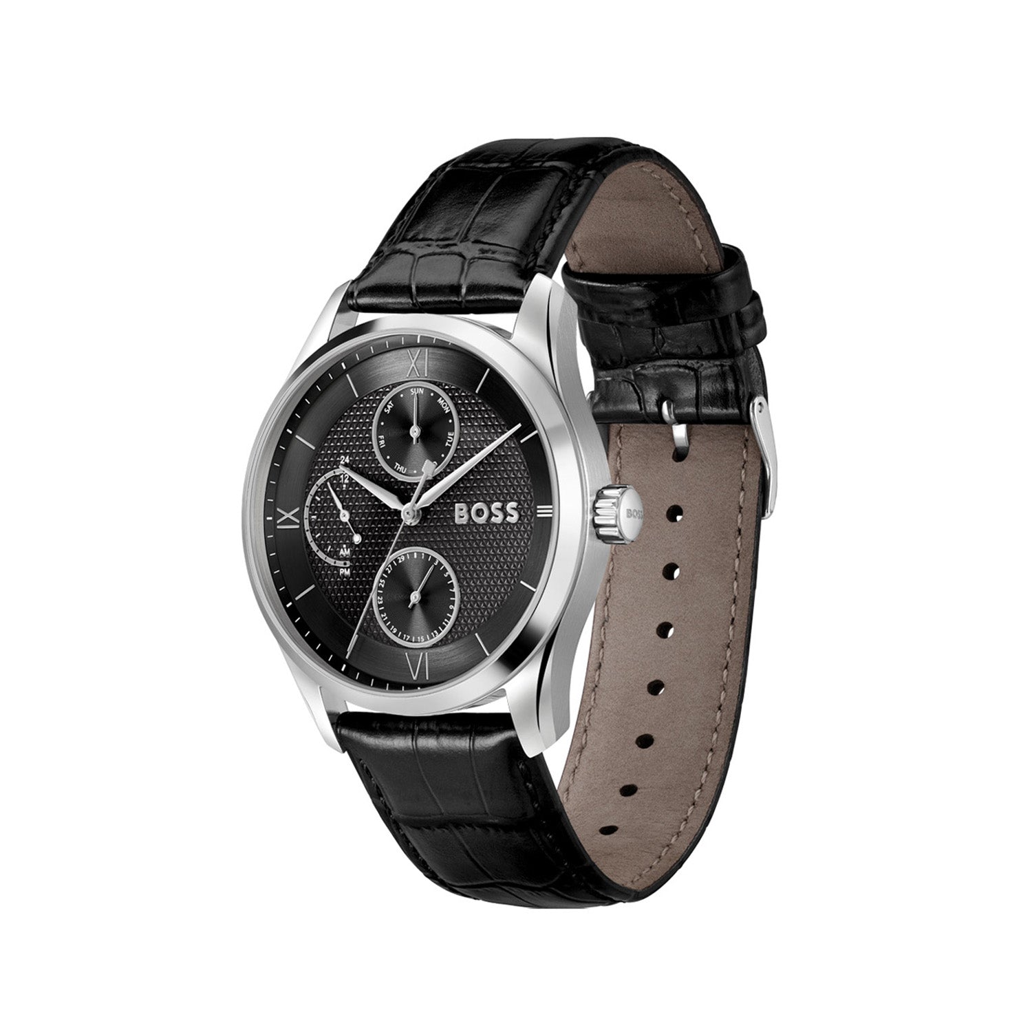 Hugo Boss Principle Master Silver Men's Watch HB1514272