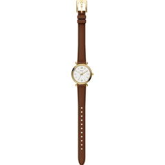 Fossil Carlie Round White Dial Watch ES5464