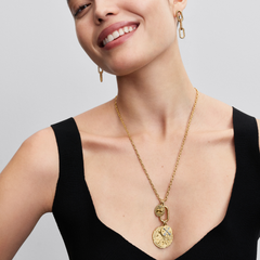 Pandora ME Gold Plated Arrows Coin Charm 764084C01