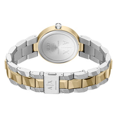 Armani Exchange Audora Round Silver Dial Watch AX4406