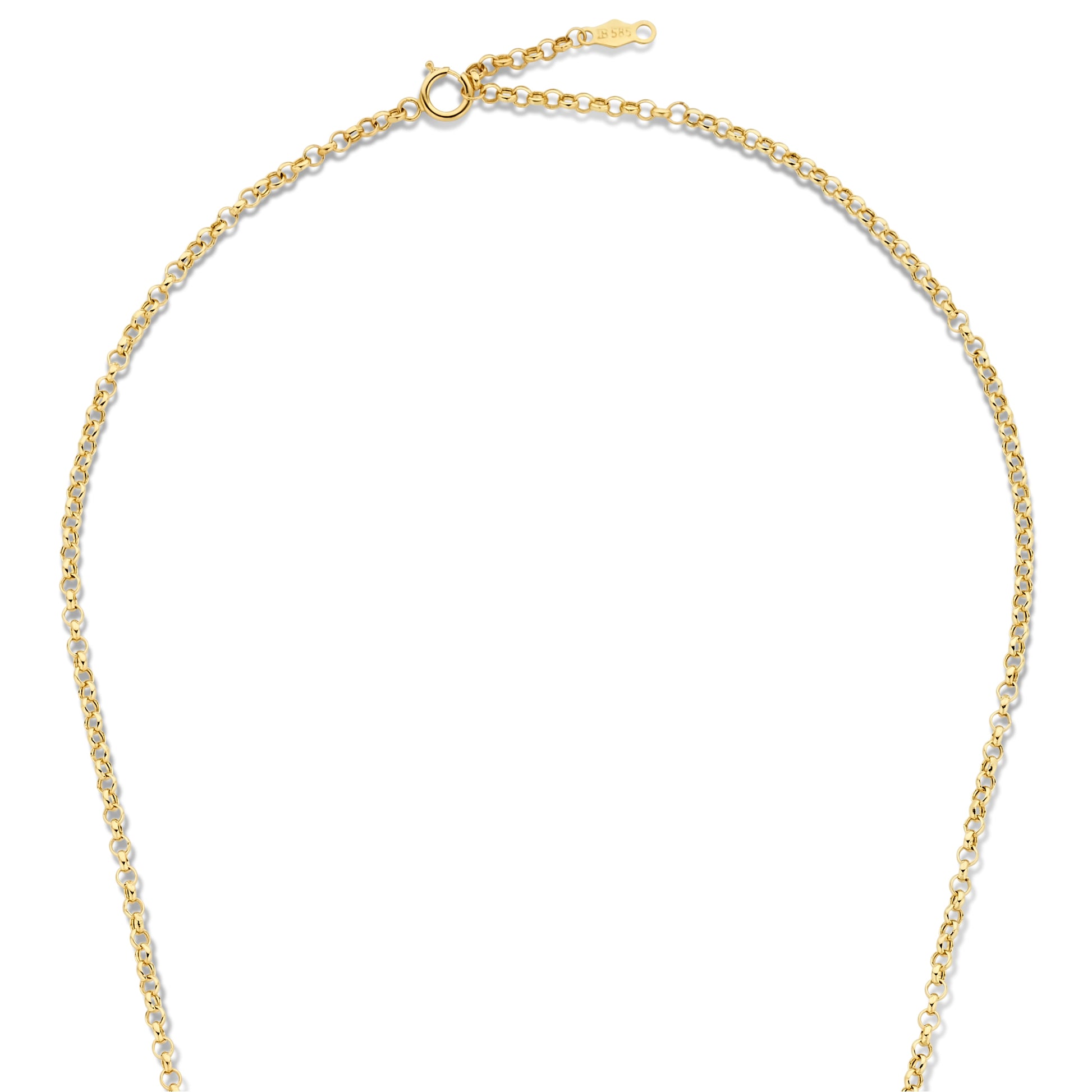 Isabel Bernard Aidee Demie 14 Carat Golden Necklace IB340117