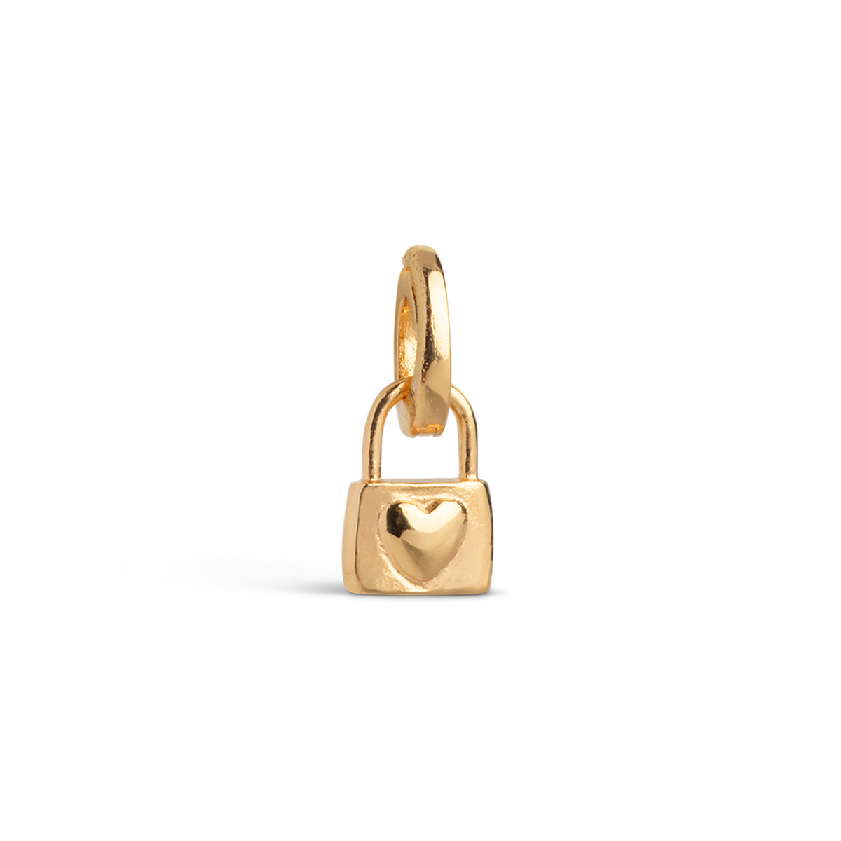 ENAMEL Copenhagen Gold Plated Locked Love C039G