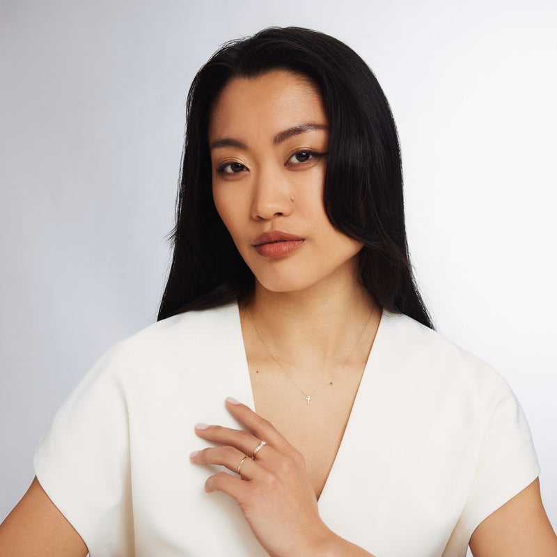 Isabel Bernard Monceau Solange 14 karaat gouden collier IB340087-zoom-