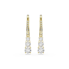 Swarovski Stilla Gold Coloured Earrings 5723300