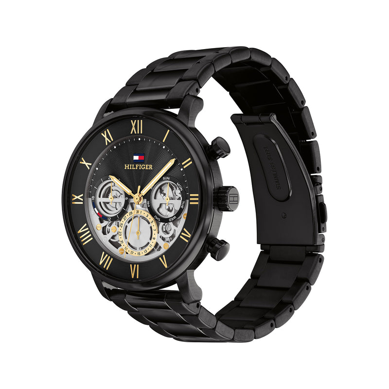 Tommy Hilfiger Black Men's Watch TH1710706-zoom-