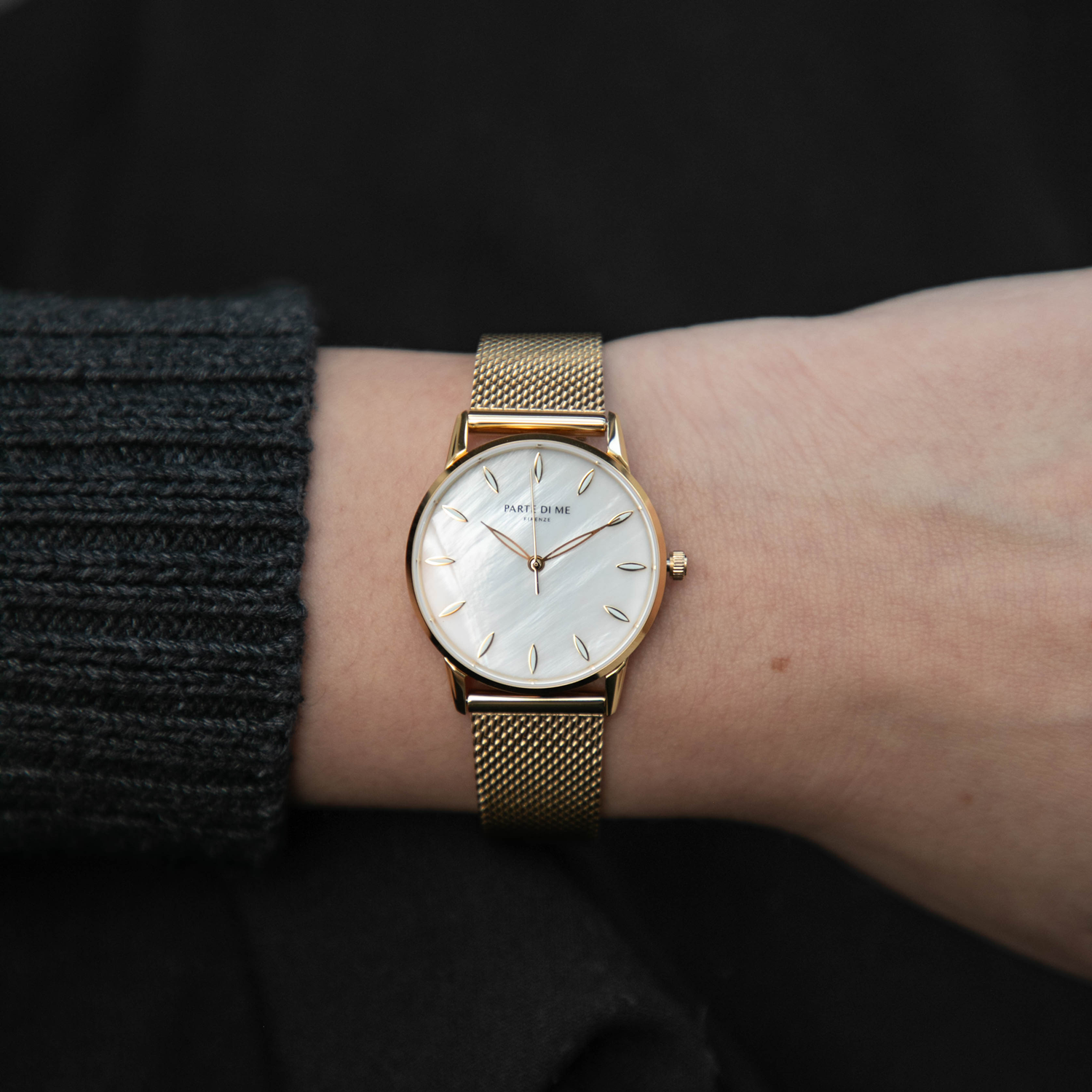 Parte Di Me Orologio round ladies watch gold coloured PDM09050