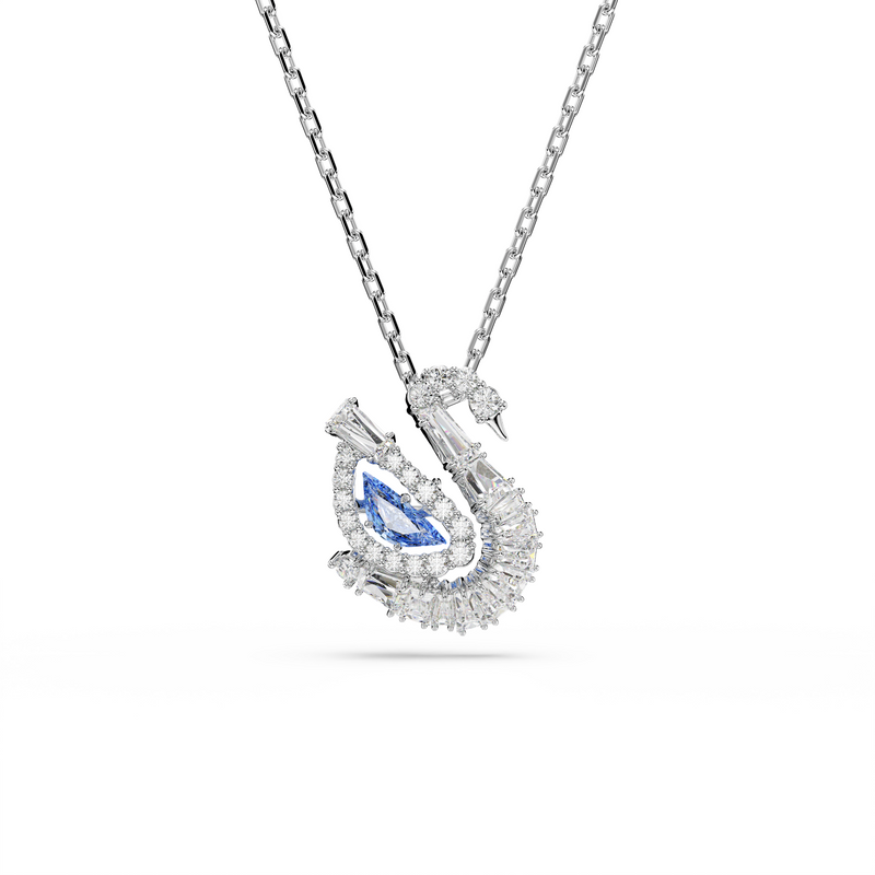 Swarovski Swan Zilveren Ketting 5723389-zoom-
