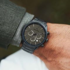 Mats Meier Grand Cornier Chrono Gunmetal Watch MM00127