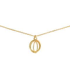 Jackie Gold Spindle 14 Karat Gold Necklace JKN25.551