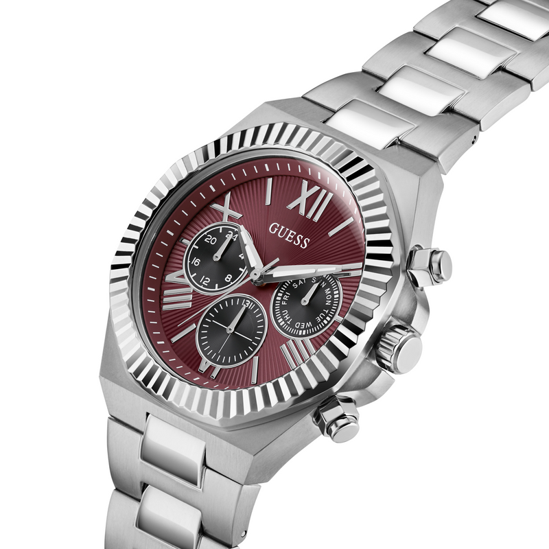 Guess Equity Bordeaux Men's Watch GW0703G7-zoom-