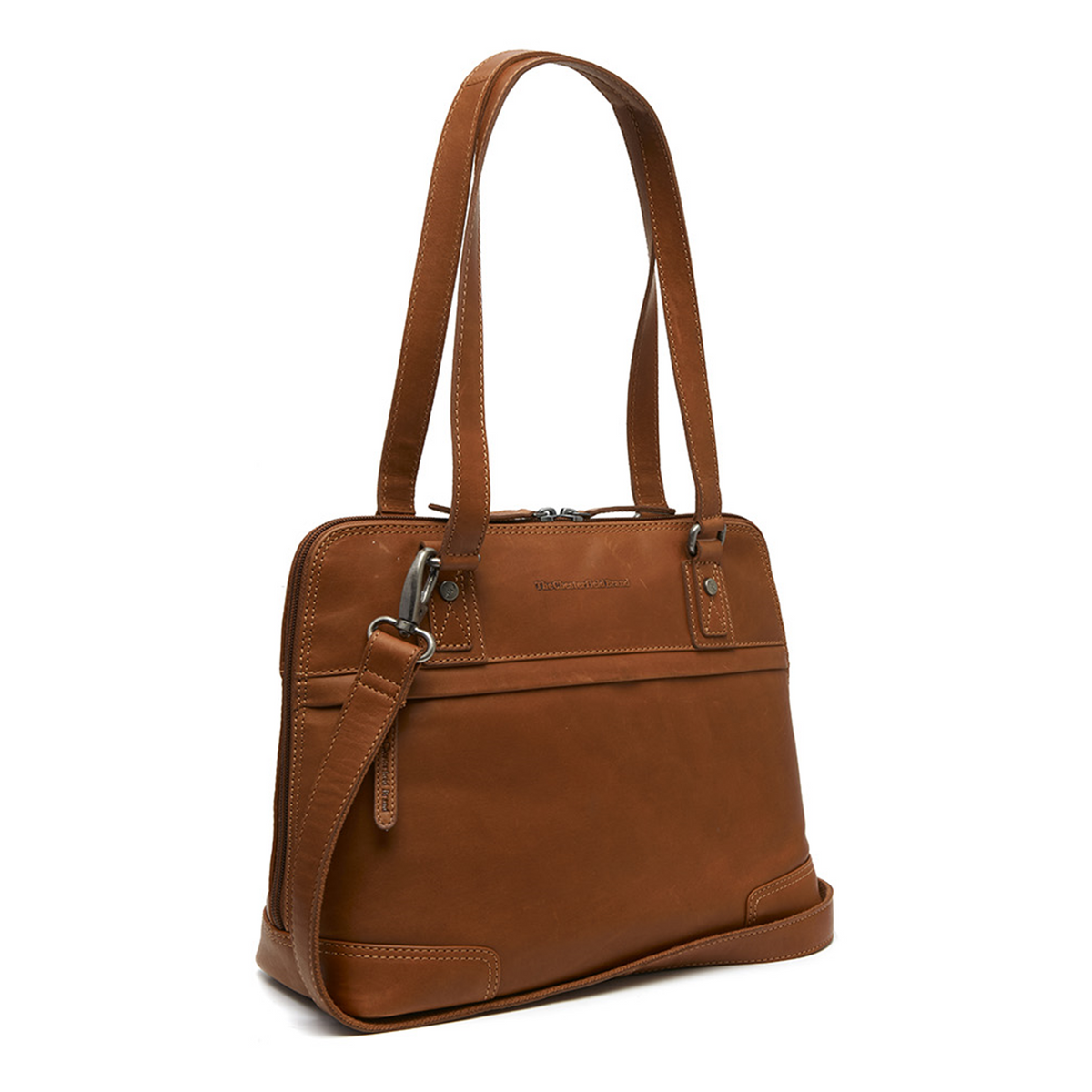 The Chesterfield Brand Belgrado Leather Cognac Shoulder Bag C48.134031