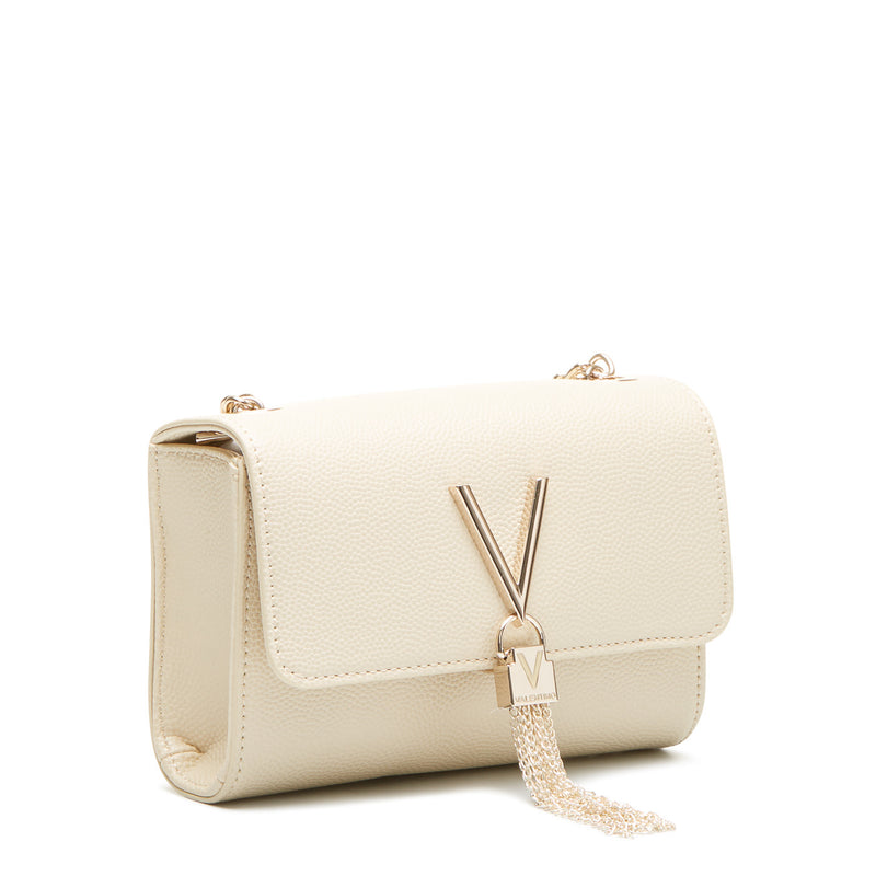 Valentino Bags Divina Beige Crossbody bag VBS1R403GBEIGE-zoom-