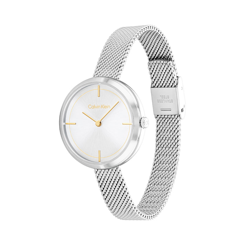 Calvin Klein Beam Zilverkleurig Dames Horloge 2002-CK25200184-zoom-