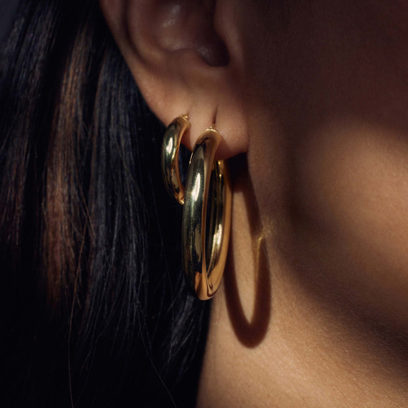 Parte di Me Bibbiena Poppi Casentino 925 sterling zilver gold plated oorringen PDM36056-zoom-