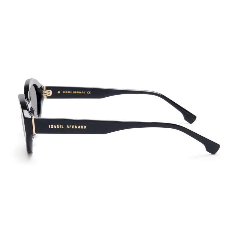 Isabel Bernard La Villette Rosaire Zwarte Ovale Zonnebril IB400002-01-01-zoom-