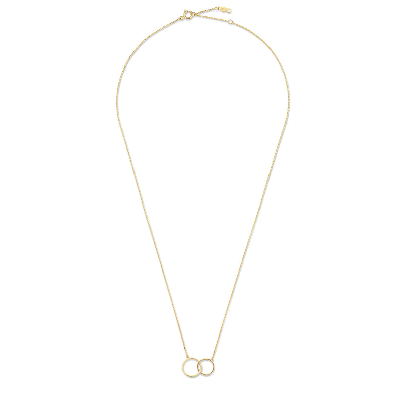 Isabel Bernard Le Marais Loulou 14 Karaat Gouden Ketting IB340132 (Lengte: 40.00-44.00 cm)-zoom-