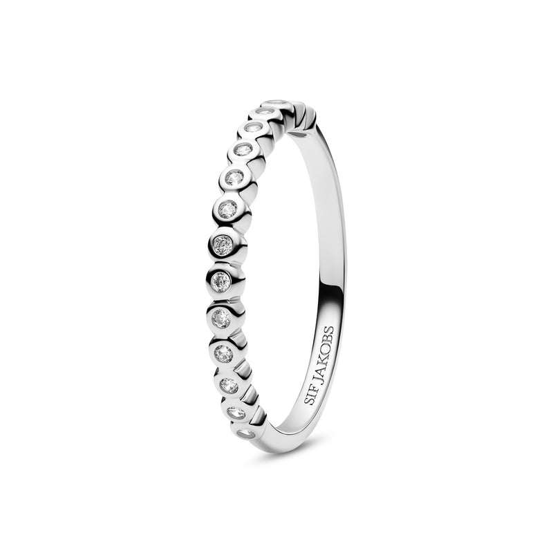 Sif Jakobs 925 Sterling Zilveren Sarzana Ring SJ-R2750-CZ-56-zoom-