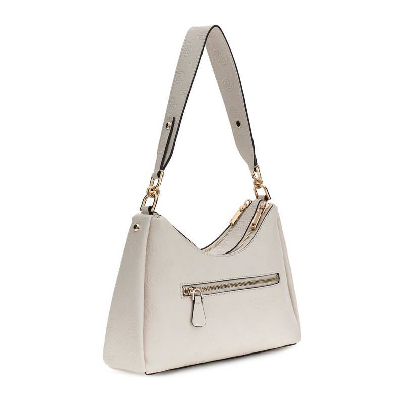 Guess Anise Stone Logo Double Zip Shoulder Bag HWPD99-16180-STL-zoom-