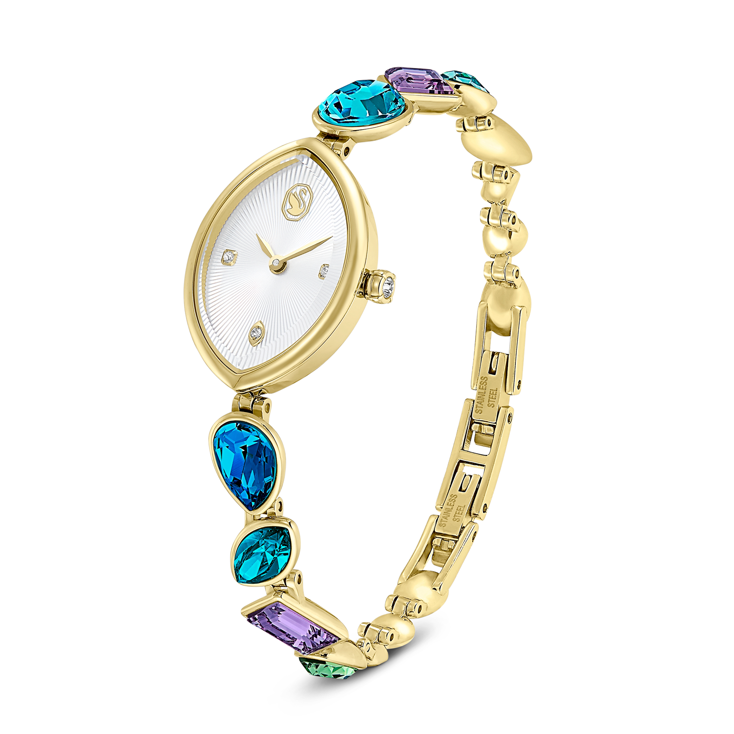 Swarovski Gema Gold Coloured Women's Watch 5749569