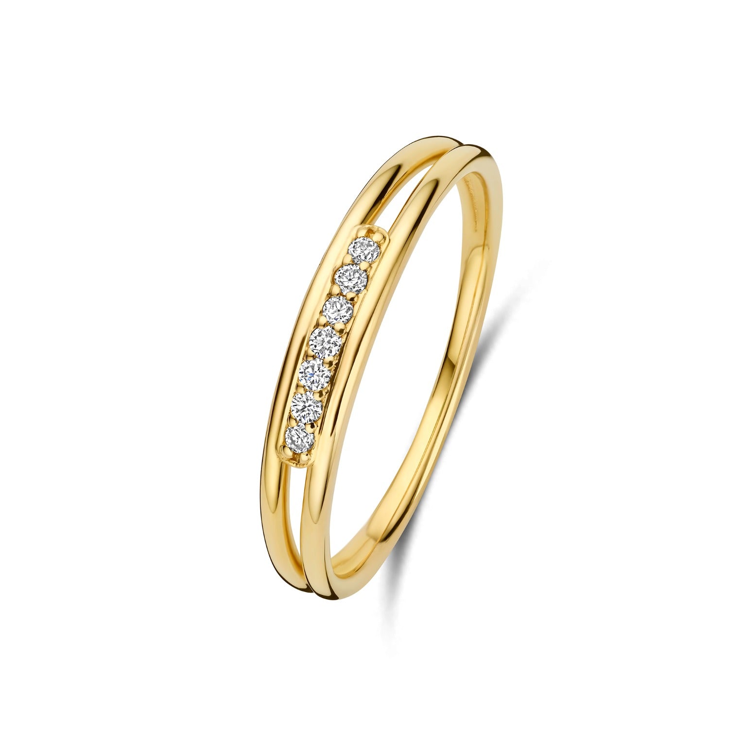 Isabel Bernard De La Paix Ayla Ring With Diamonds 0.05 Carat IBD330049-58