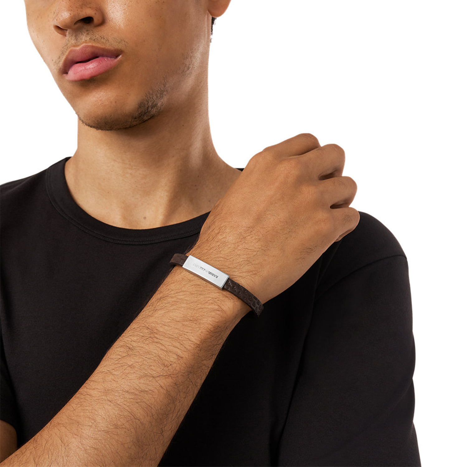 Emporio Armani Leather Bracelet EGS3251040