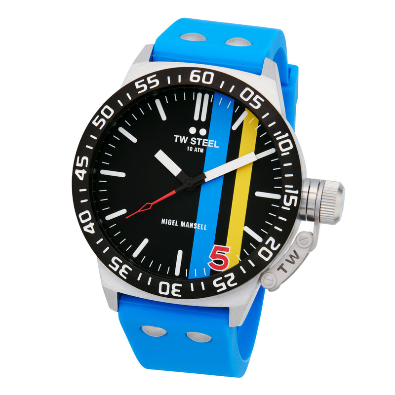 TW Steel Canteen - Nigel Mansell Blauw Heren Horloge 2002-TWCS113-zoom-
