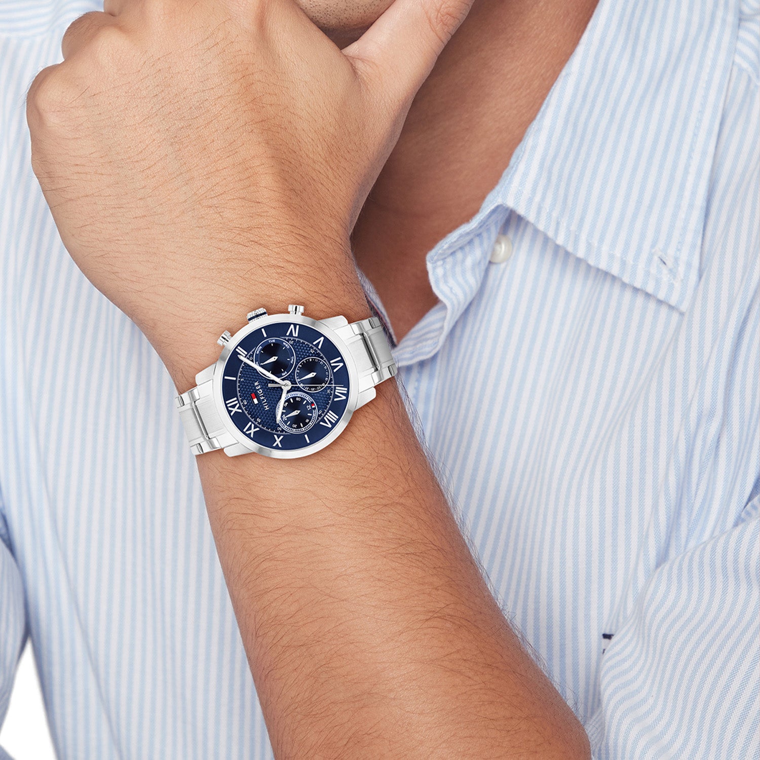 Tommy Hilfiger Silver Men's Watch TH1710728