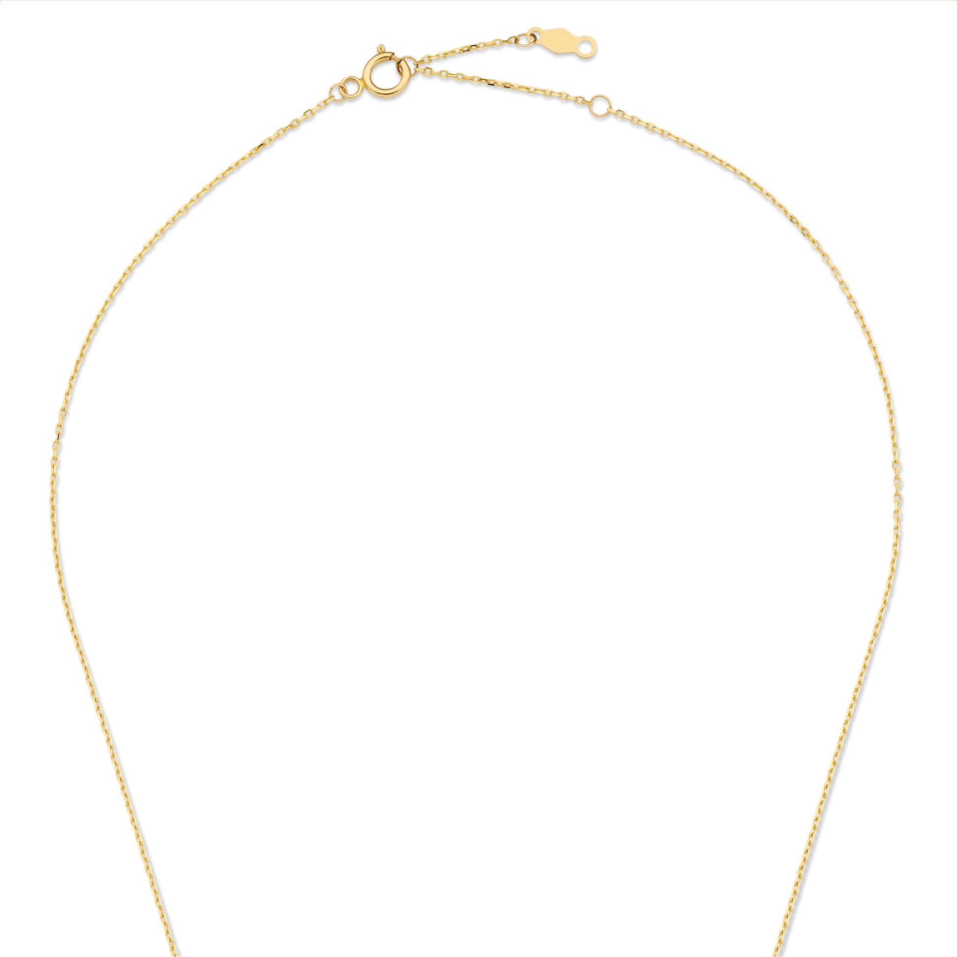 Isabel Bernard Belleville Amore 14 Carat Golden Necklace IB340138 (Length: 40.00-44.00 cm)