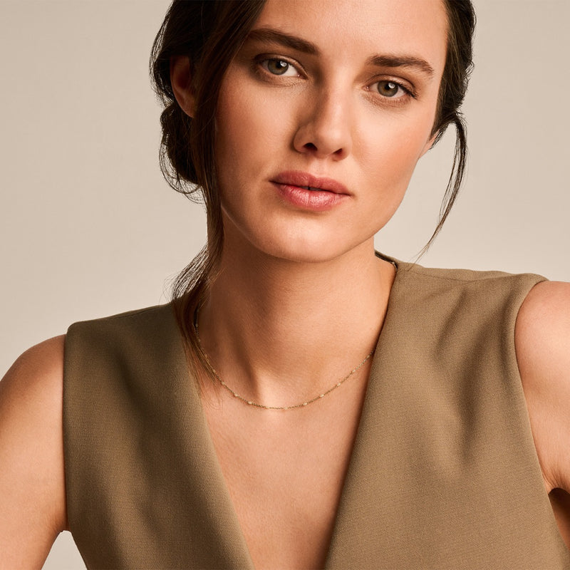 Blush 14 Karat Golden Necklace 3162YRM-zoom-