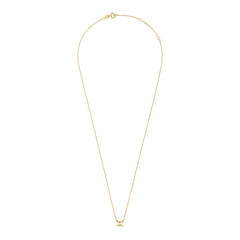 Isabel Bernard Étoiles d’Or Gemini 14 Carat Gold Venetian Necklace With Horoscope IB340180