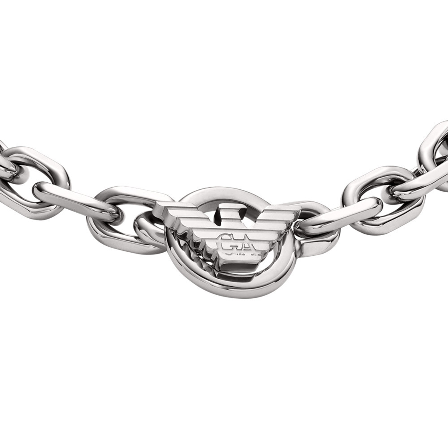 Emporio Armani Silver Stainless Steel Bracelet EGS3236040