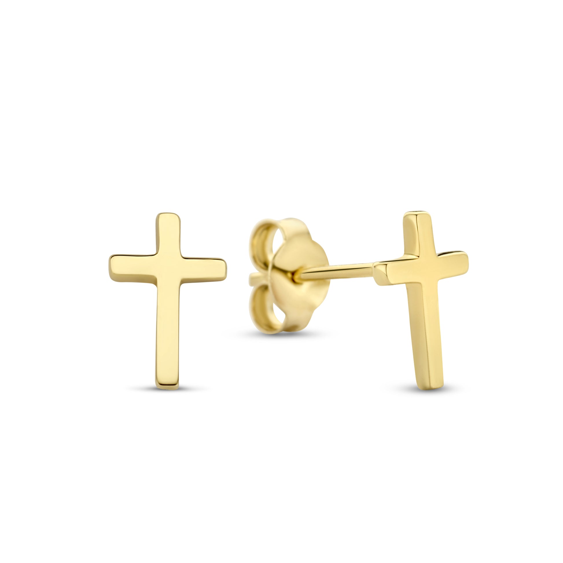 Isabel Bernard Monceau Solange 14 Carat Golden Ear Studs IB360121